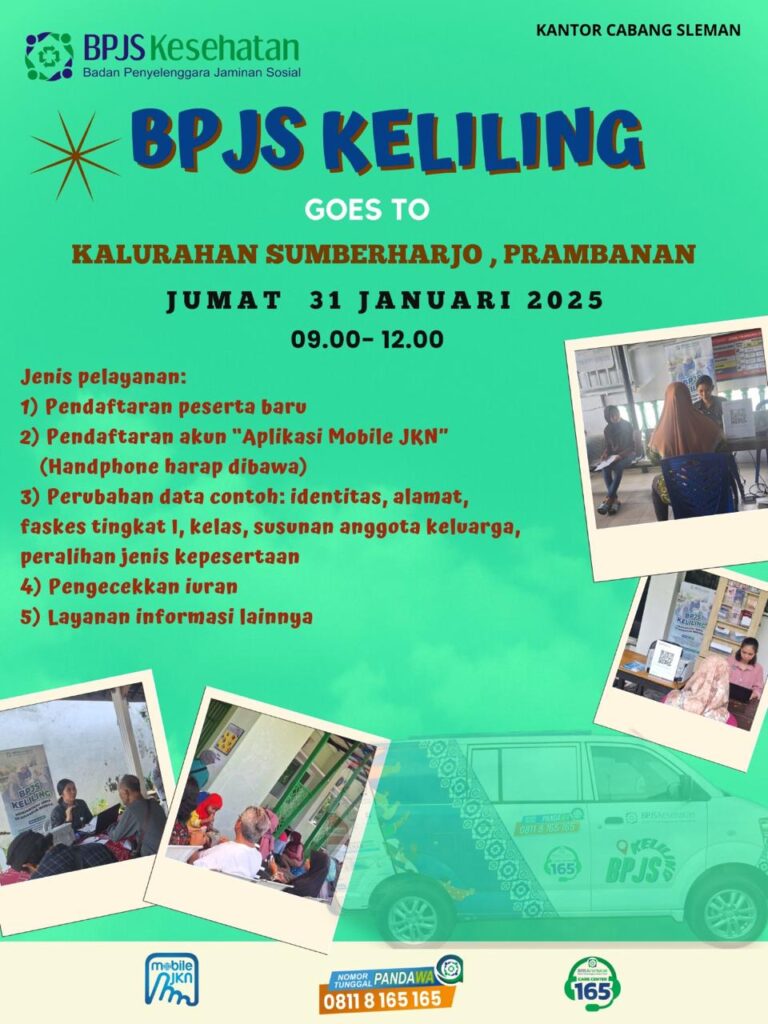 BPJS Keliling Goes to Kalurahan Sumberharjo