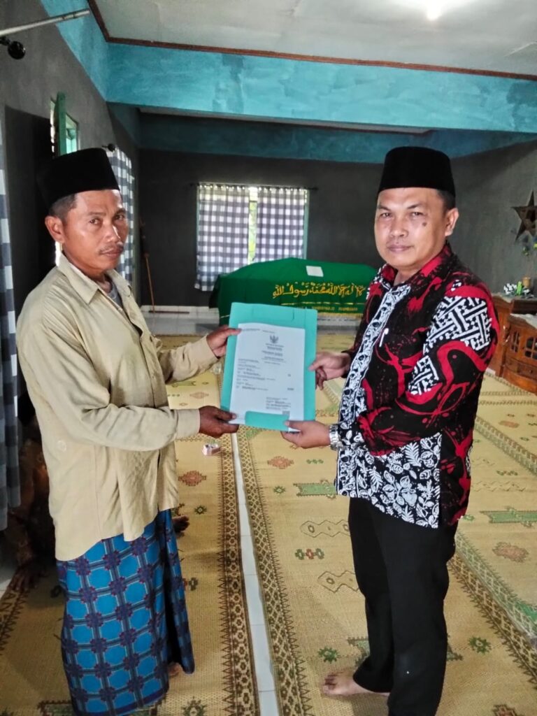 Penyerahan Akta Kematian Di Padukuhan Umbulsari A Dan Polangan