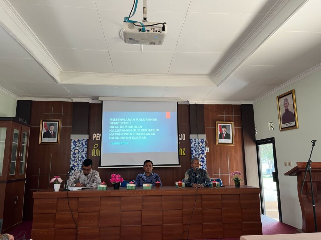 Musyawarah Kalurahan Tentang Data Kemiskinan