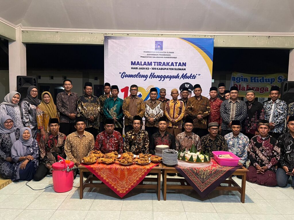 Malam Tirakat Hari Jadi Kabupaten Sleman ke 109