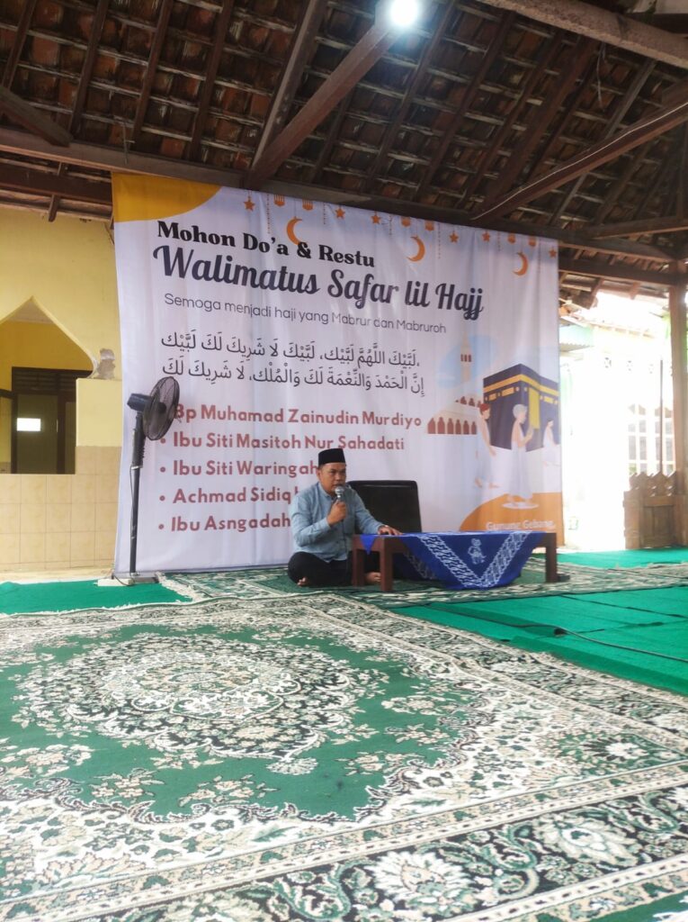 Pengajian Pamit Haji Di Padukuhan Gununggebang