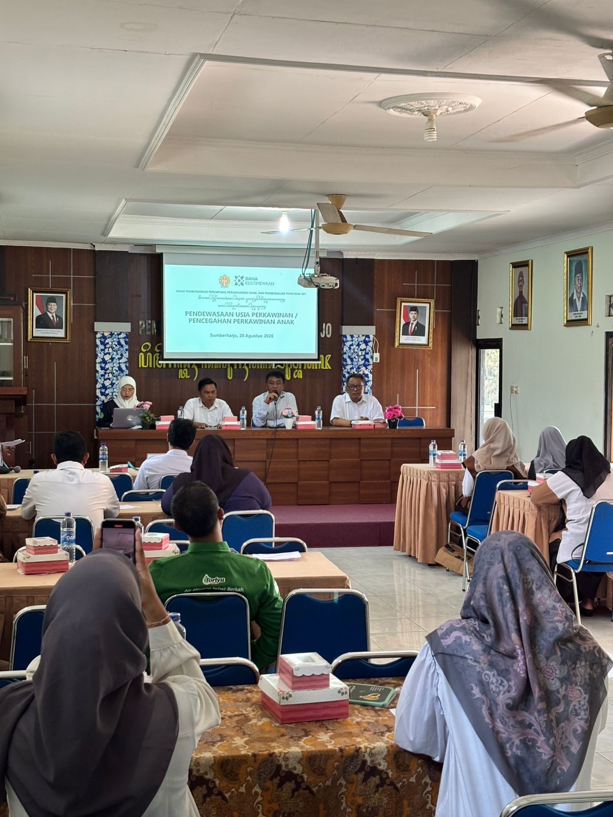 SOSIALISASI PENDEWASAAN USIA PERKAWINAN