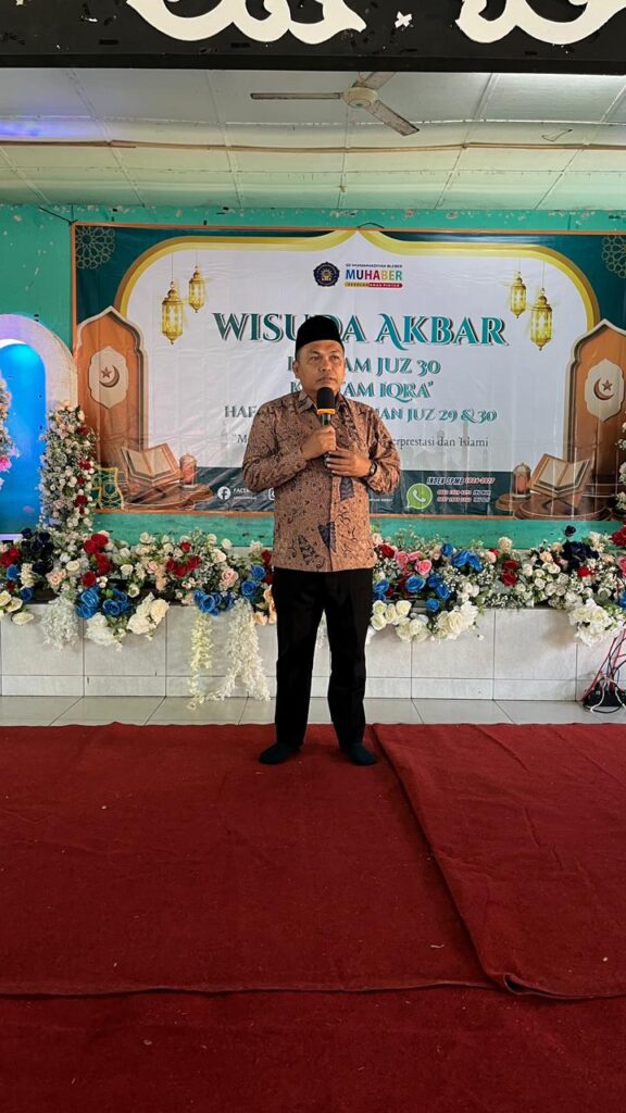 LURAH HADIRI WISUDA IQRA’ DAN ZIYADAH JUS 29 DAN 30 SD MUHAMMADIYAH BLEBER