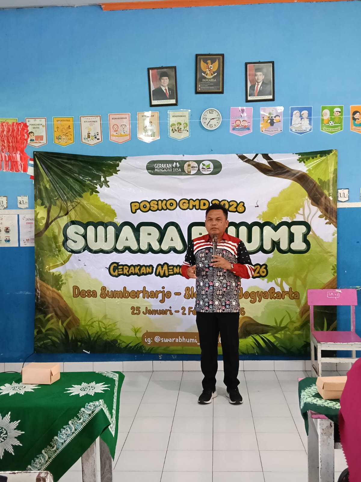 LURAH HADIRI CLOSING CEREMONY GERAKAN MENGAJAR DESA