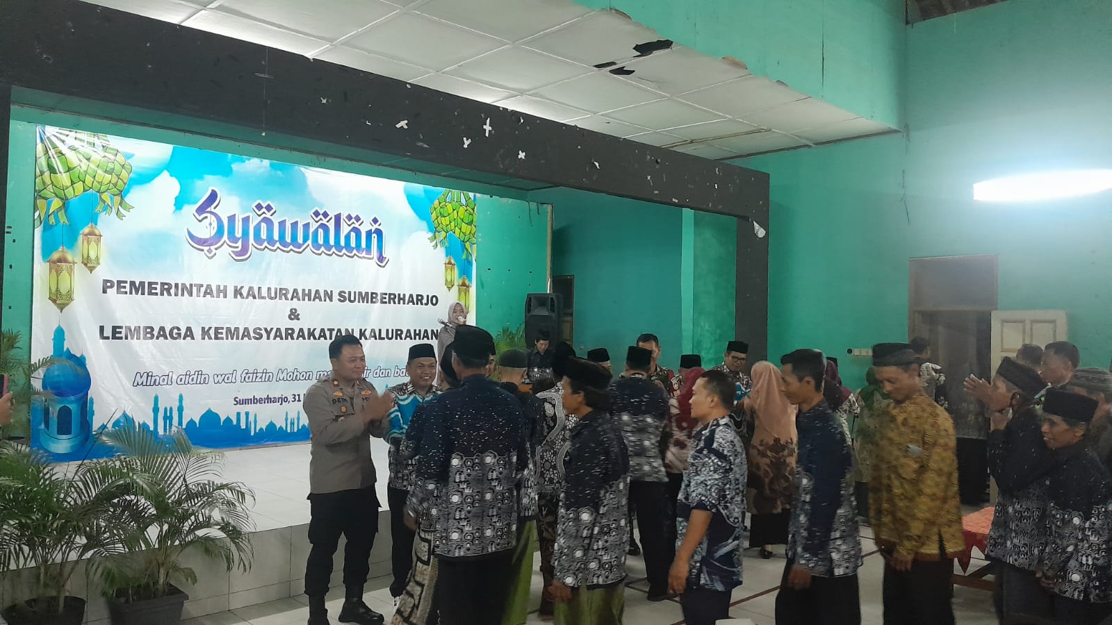 SYAWALAN KELUARGA BESAR PEMERINTAH KALURAHAN SUMBERHARJO