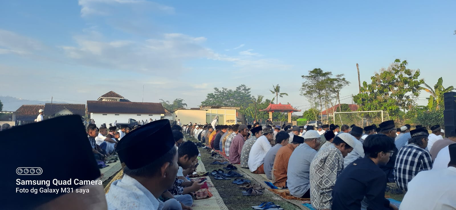PELAKSANAAN SHALAT IDUL ADHA BERLANGSUNG LANCAR