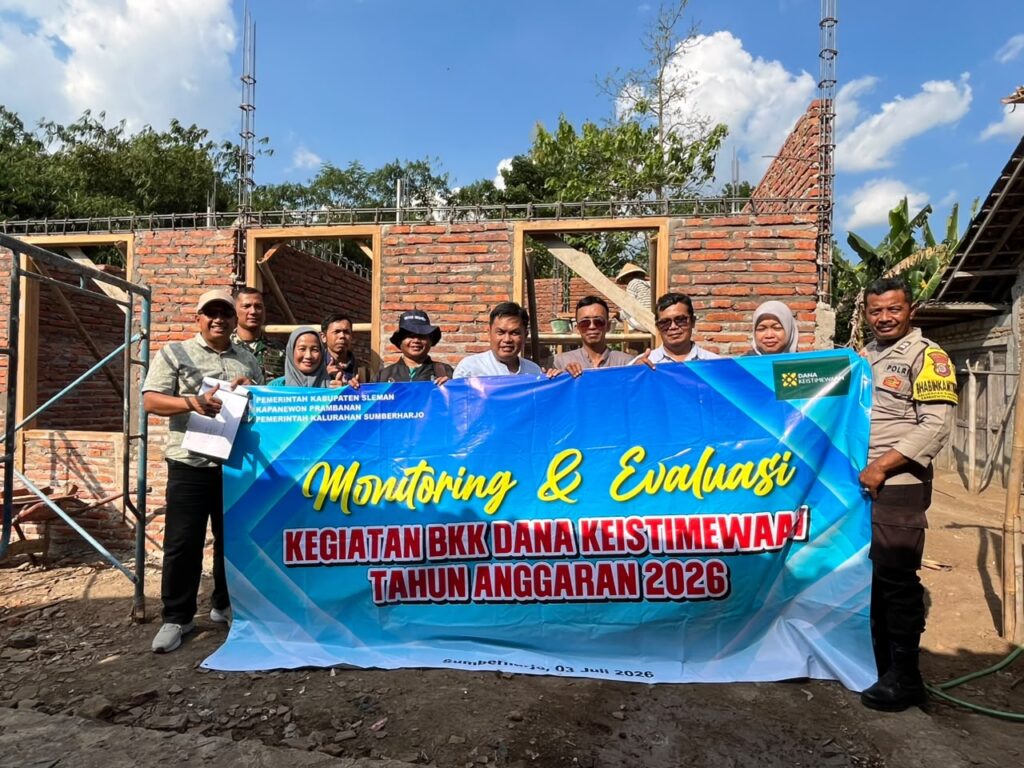 MONITORING DAN EVALUASI PELAKSANAAN BKK DANA KEISTIMEWAAN