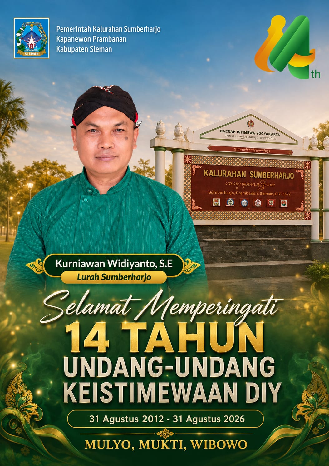 PERINGATAN PENGESAHAN UNDANG – UNDANG NO 13 TAHUN 2012